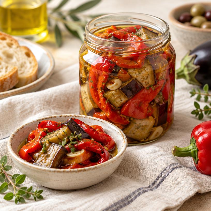 Antipasto en aceite de girasol 12 x 300 grs.